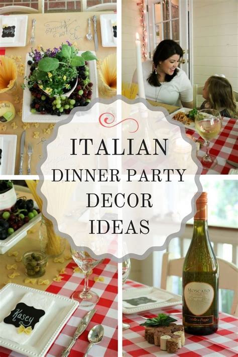 Italian Dinner Party Decorations - Ideas for an easy and beautiful ...