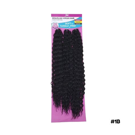 Cabelo Bio Fibra Cacheado Azurita Crochet Brazilian Virgin Hair