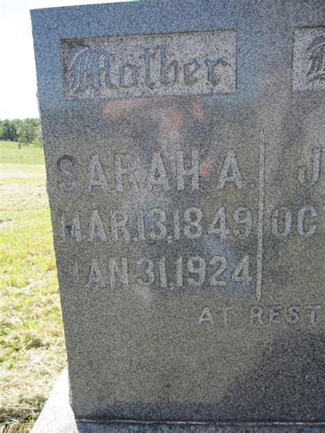 Sarah Ann Arney Roark Find A Grave Memorial