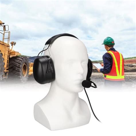 Hurrise Casque Antibruit Casque Radio Robuste Avec Prise Mm Casque