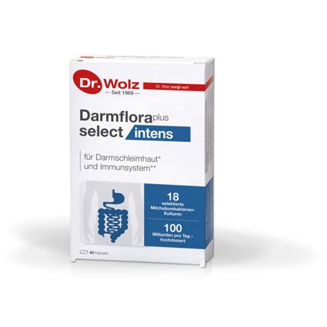 Darmflora Plus Select Intens Dr Wolz Probiotic Reface Flora