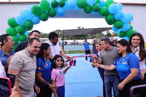 Em Parintins Governador Wilson Lima Inaugura Primeiro Espa O De Lazer