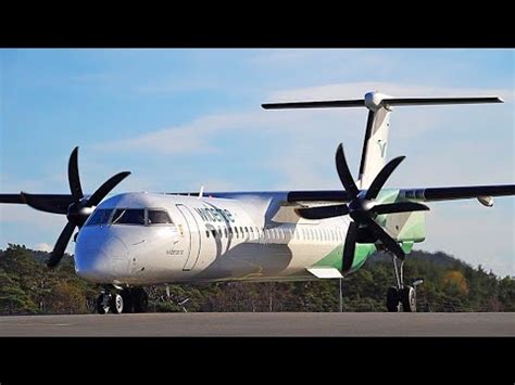 Timelapse | Widerøe Dash-8 Q400 - Stord airport, october 2020 - YouTube