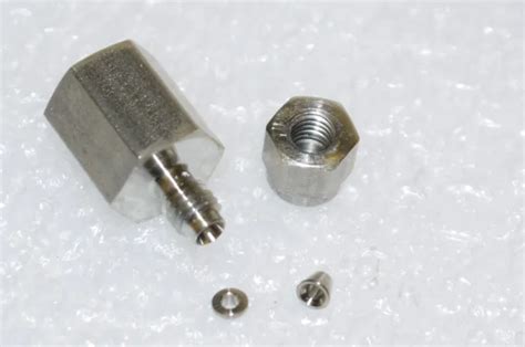 Swagelok Ss 400 7 6 Stainless Connector 1 4 In Tube Od X 3 8 In