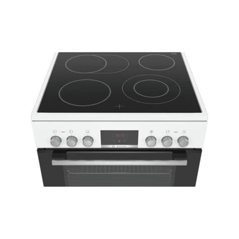 Cuisinière Bosch Serie 4 HKR39C220 Blanc Plaques vitrocéramiques