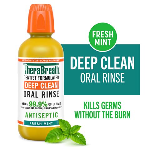 Therabreath Healthy Gums Mouthwash Antigingivitis Mouth Rinse For