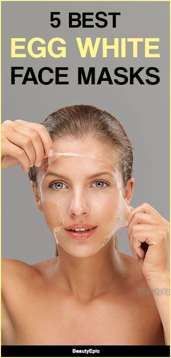 Egg White Face Mask Benefits And 5 Best Face Mask Recipes White Face