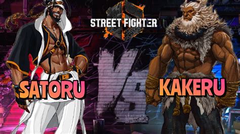 Sf Kakeru Akuma Vs Satoru Rashid High Level Street Fighter