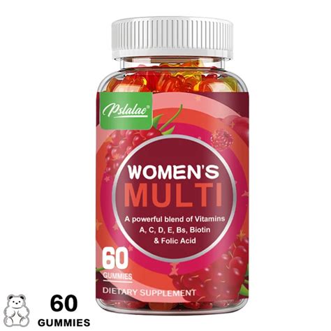 Womens Daily Gummies Multivitam Nico Para Mujeres Gomitas Gym