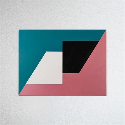 Gary Andrew Clarke Hard Edge Painting Geometric Art Painting