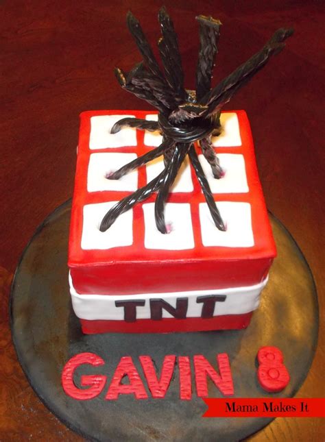 Minecraft Tnt Cake - CakeCentral.com