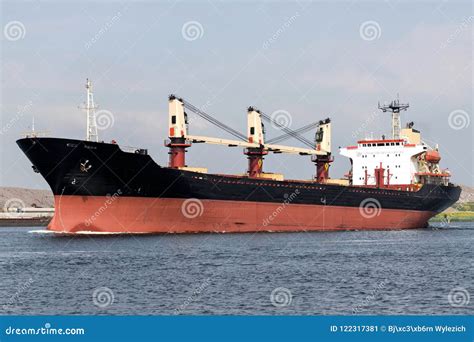 General cargo vessel stock image. Image of economy, bulker - 122317381