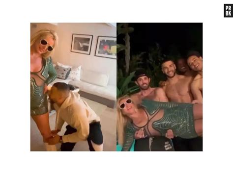 Foto Britney Spears curtiu festa vários homens Purebreak