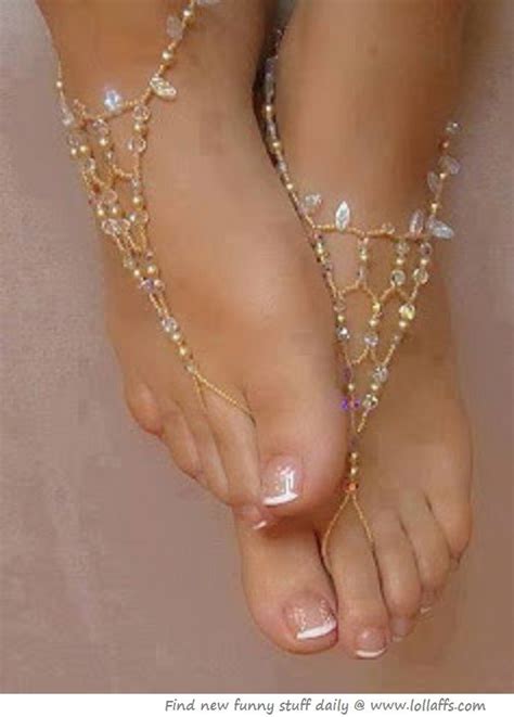 Beautiful Feet Foot Jewelry Bare Foot Sandals Beautiful Jewelry