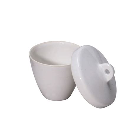 Cole Parmer High Form Crucible With Cover Porcelain 15 ML From Cole Parmer