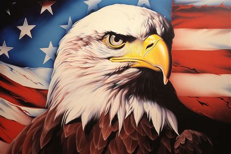 Eagle bird flag art. | Premium Photo Illustration - rawpixel