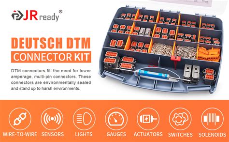 Amazon JRready ST6332 Deutsch DTM Connector Kit 2 3 4 6 8 12 Pin