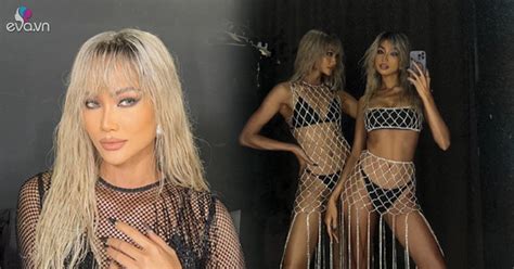 Hoa hậu Ê Đê diện chiếc váy đục lỗ như lưới đánh cá khoe trọn bikini bên trong cùng một điểm