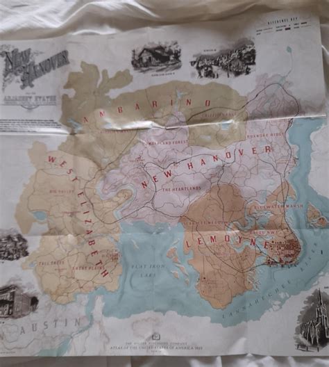 Found my red dead map 3 years after losing it : r/RedDeadOnline