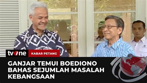 Ganjar Bertemu Mantan Wapres Boediono Kabar Petang Tvone Youtube