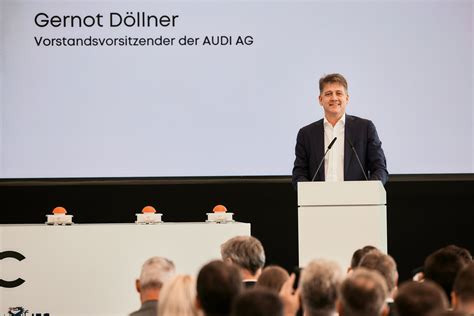 Gernot Döllner Neuer Audi Chef stellt seine Strategie vor