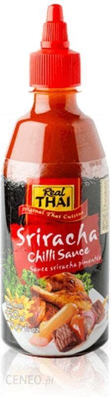 Sos Sriracha Hot Chilli 430ml Real Thai Ceny I Opinie Ceneo Pl