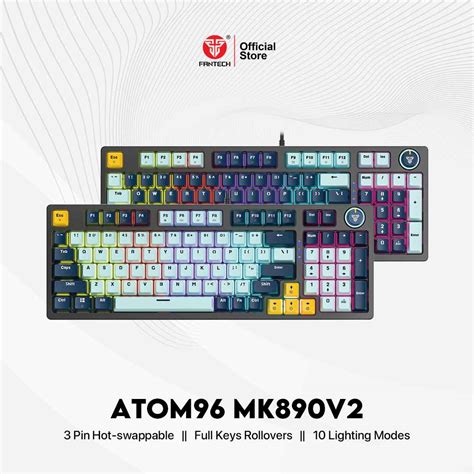 Mechanical Keyboard Gaming Atom Mk Fantech