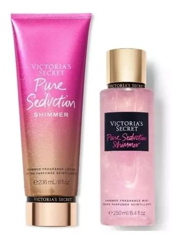 Kit Victorias Secret Pure Seduction Shimmer Original Parcelamento