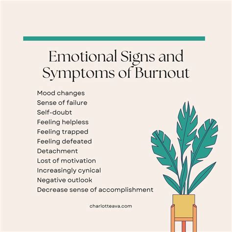 Emotional Signs and Symptoms of Burnout | Burnout recovery, Burnout ...