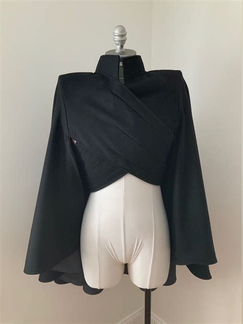 Cape wrap cape capelet coat cloak edwardian cape victorian mantle
