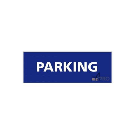 Panneau Rectangulaire Horizontal Parking Mepro