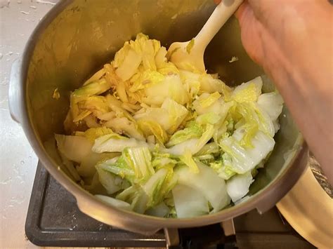 白菜と豚ひき肉の甘辛とろとろ煮 週末の作り置きレシピ