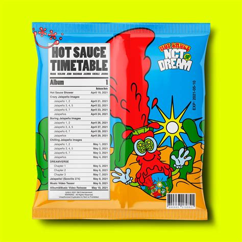 Fans Erupted With Excitement After Nct Dream Dropped Timetable And Animation For Hot Sauce