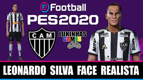 PES LEONARDO SILVA ATLÉTICO MINEIRO FACE REALISTA LOOK ALIKE