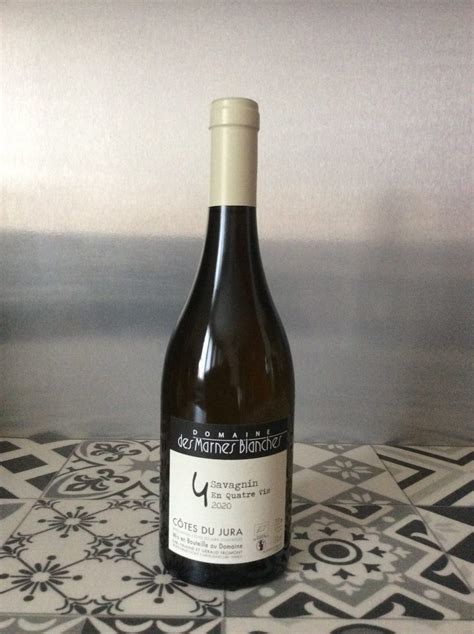 Domaine Des Marnes Blanches C Tes Du Jura Savagnin En Quatre Vis