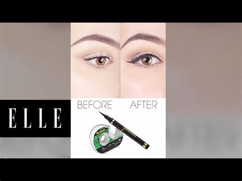 Winged Eyeliner Tutorial With Tape