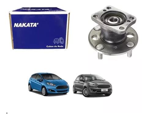 Cubo Rolamento Traseiro Nakata New Fiesta 1 6 Abs 2014