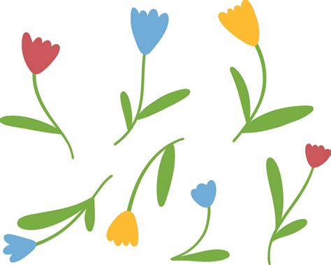 hand drawn flower  vector art  vecteezy