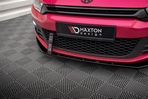 Front Splitter Vw Scirocco Gloss Black Our Offer Volkswagen