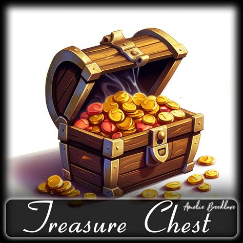 Artstation 100 Treasure Chest Icon Pack 4k V4