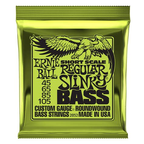 Struny Ernie Ball Short Scale Regular Slinky Bass Nickel Wound