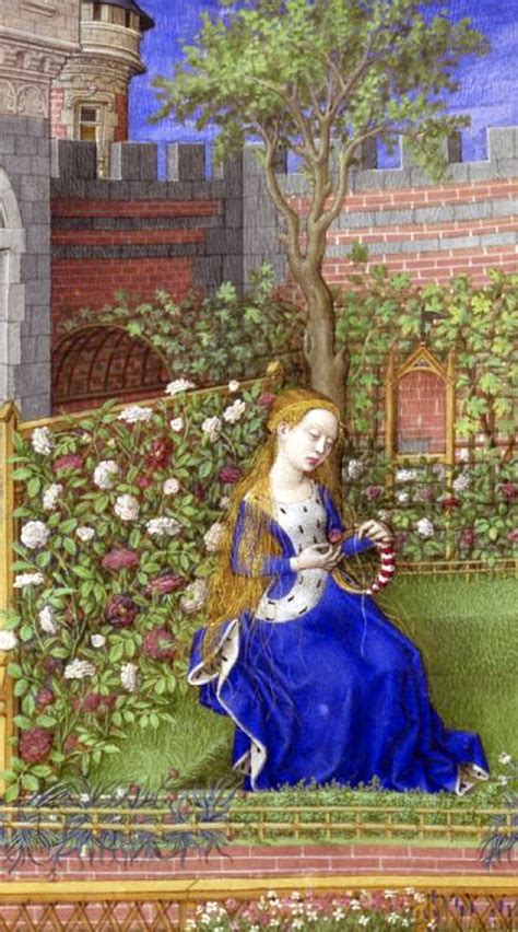 Emelye In The Garden From Boccaccios Il Teseida Renacentismo Arte