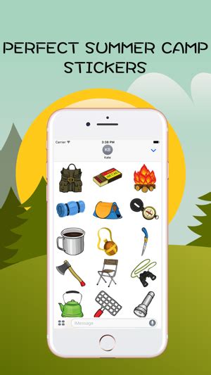 ‎Summer Camp Stickers on the App Store