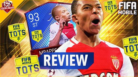 Fifa Mobile Tots Mbappe Review Fifamobile Tots Mbappe Lottin Player