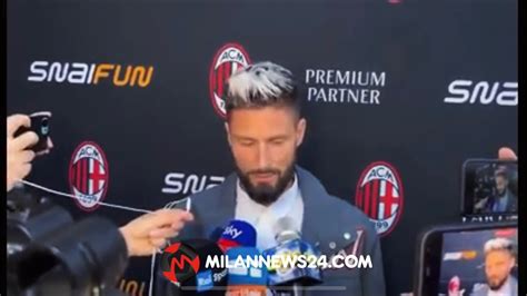 Olivier Giroud Alla Vigilia Di Borussia Milan “mi Manca Il Gol Ma