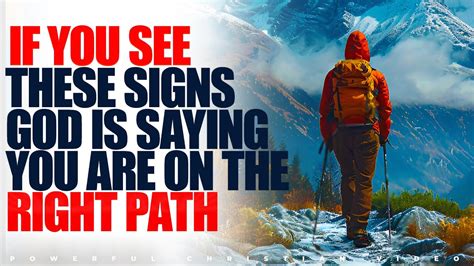 Signs God Is Saying You Are On The Right Path Youtube