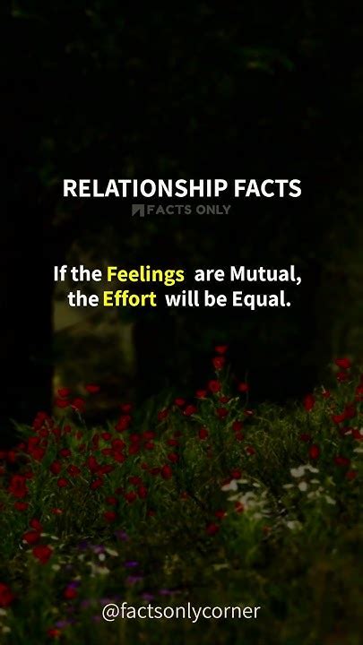 Balanced Relationships When Feelings Are Mutual Effort Becomes Equal