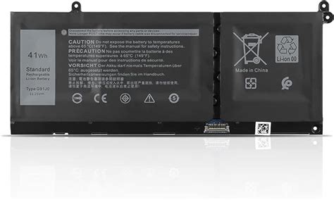 K Kyuer G J V W Laptop Batterie Pour Dell Latitude