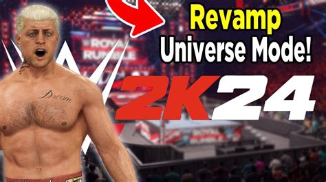 Wwe K Universe Mode Needs This Youtube