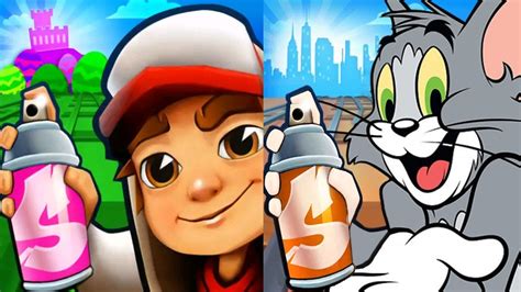 Subway Surfers Edinburgh Alexandre Paris Surfer Vs Tom Jerry